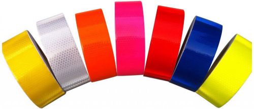 NEW HIGH INTENSITY REFLECTIVE TAPE VINYL 50mm x 5m ROLL