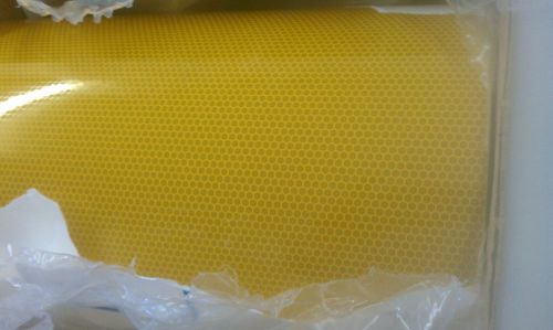 3M YELLOW highly Reflective Graphic Vinyl Film [DIAMOND GRADE] 6&#034; X 60&#034; ROLL