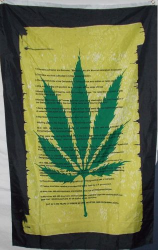 13 Reasons for Marijuana Flag 3&#039;x5&#039; Polyester - 001