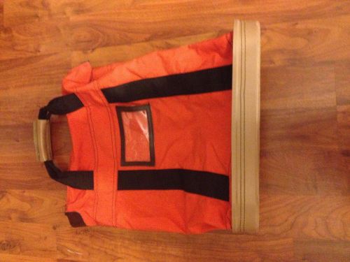 MMF Industries Orange Locking Courier Money Bag