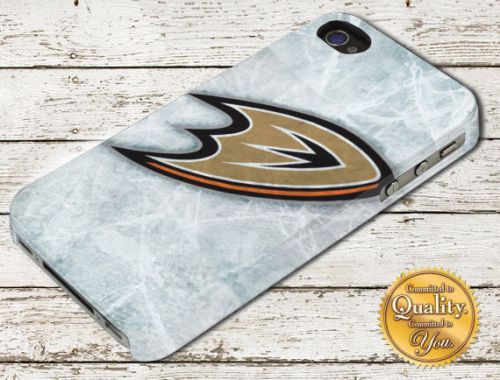 Anahemin Mighty Duck Grey Logo iPhone 4/5/6 Samsung Galaxy A106 Case