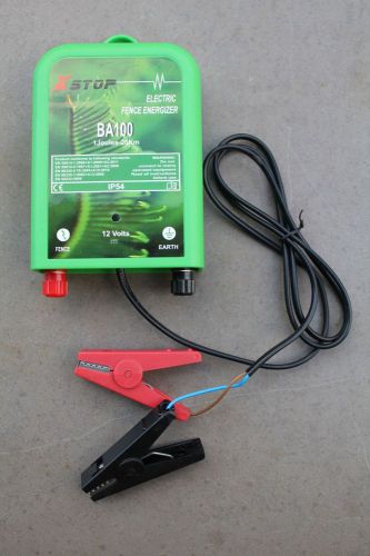 1j 20km energytech 12v farm electric fence energiser, with optional solar kit for sale