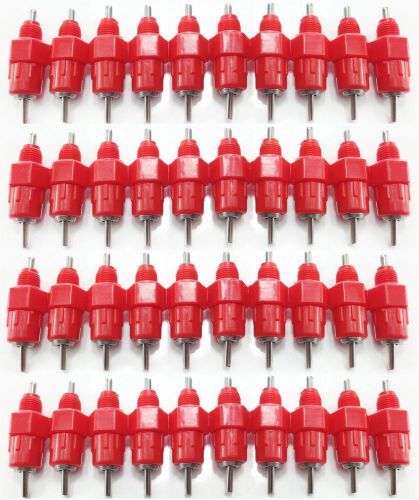 Wholesale 1000 pcs water nipple drinker chicken feeder poultry hen screw in new for sale