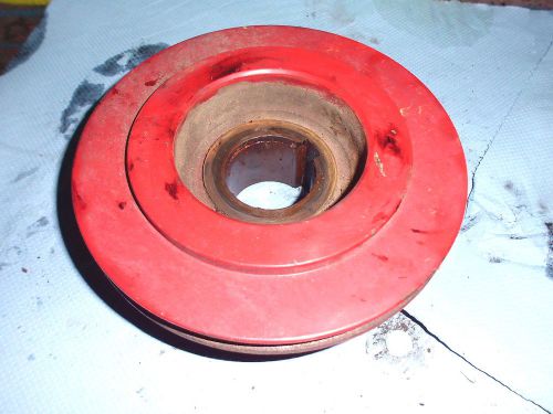 V-Belt Pulley Crankshaft From Guldner G50 With Engine 4L79 - Belt Pulley