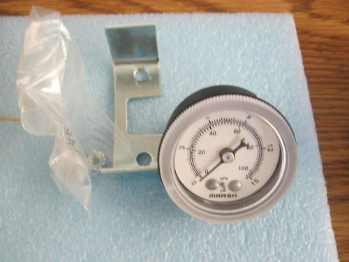 Marsh:  J2440 General Service Gauge.  2.0 STB-B, 1/8M, 0/15 PSI.  New Old Stock&lt;