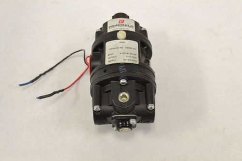 FAIRCHILD T5700-40 4-20/10-50MA 3-15PSIG ELECTRO PNEUMATIC TRANSDUCER B291263