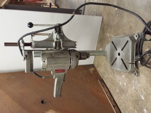 Vintage Dayton 1/2 Drill with Dayton stand