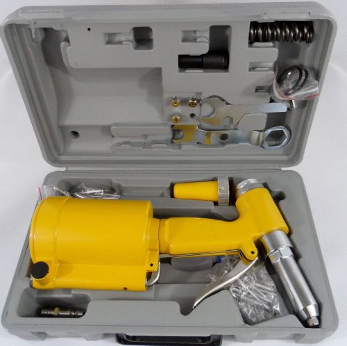 New Pneumatic Air Hydraulic Pop Rivet Gun Riveter Riveting Tool w/Case FREE SHIP