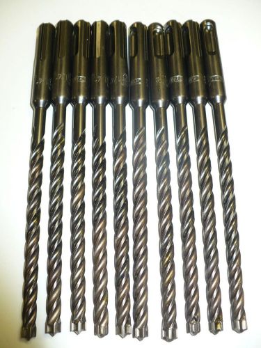 10 ea Dewalt Solid Rock Carbide Concrete bit SDS+ 1/4&#034; X4&#034;X 6&#034;- Made in Germany