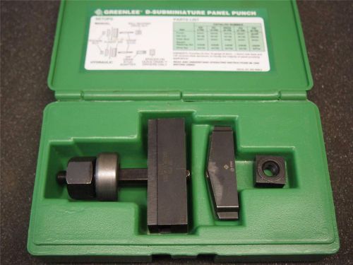 Greenlee 234 37 Pin Panel Punch