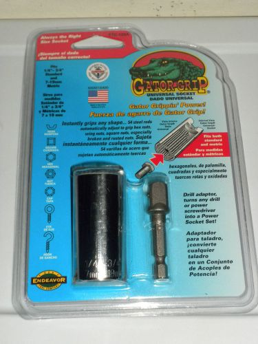 GATOR GRIP UNIVERSAL SOCKET ETC-120A ENDEAVOR TOOL COMPANY On Sale NEW NIP