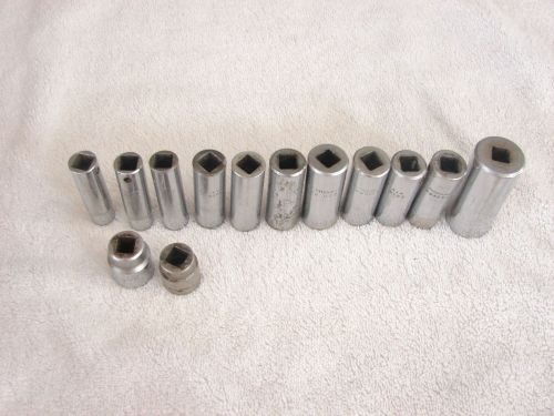 13 Vintage Proto 5000’s Sockets 3/8”Drive