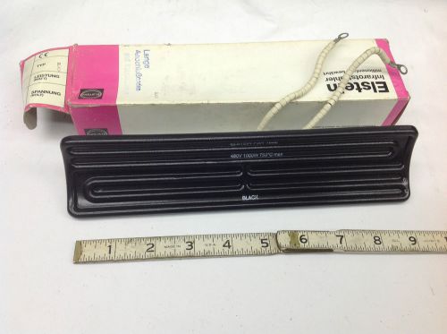 Elstein FSR-1000 Ceramic Infrared Radiator Heating Element  480V. NEW