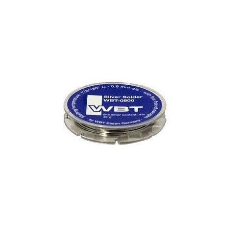 WBT 800 4% silver content audio solder 42 gram spool