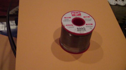 Multicore Solder MM01025 - 1.22mm - 500G - 60/40 Tin/Lead - 370 Flux - 5 Core