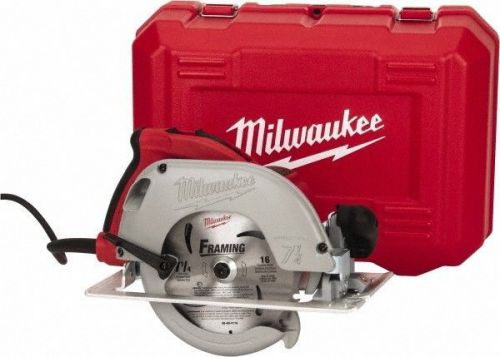 Milwaukee 7-1/4-Inch 15-Amp Tilt Circular Saw W/ Case Bevel 3.25 HP Framing