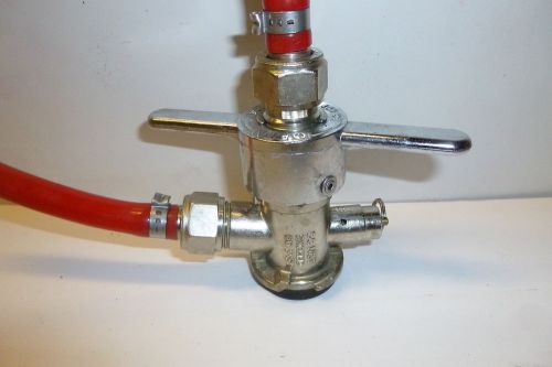 Twist Handle Keg Coupler Tap