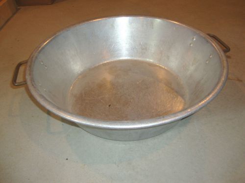 Aluminum Roasting Pan Stock Brazing Pot Heavy Duty W/ Handles