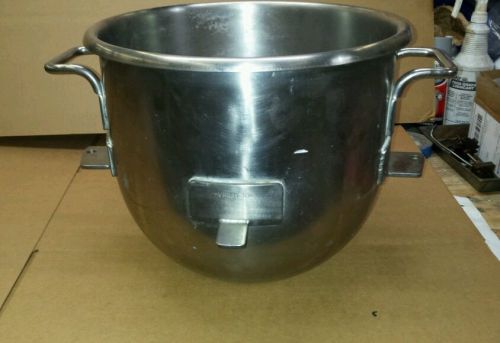 Genuine hobart 30 qt quart stainless steel ss vlmh 30 mixer mixing bowl for sale