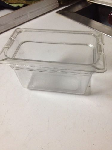 1/9 Clear Poly Pan 4&#034; Deep