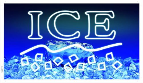 ba915 Ice Supply Shop Banner Shop Sign