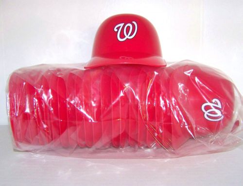 (20) WASHINGTON NATIONALS Baseball Helmets ITALIAN ICE Cups NEW