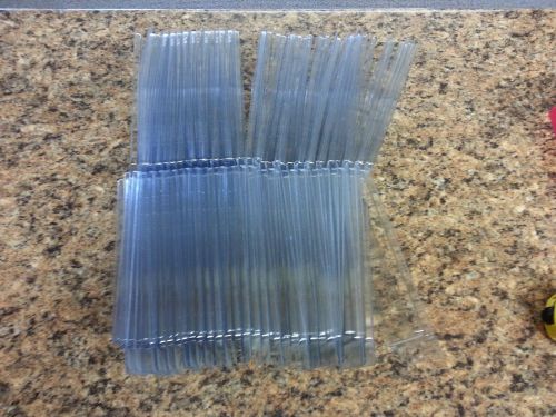 LOT of 65 Clam Shell Blister Hanging Packaging for Retail 4&#034; x 6.5&#034; x  1/4 &#034; Inside