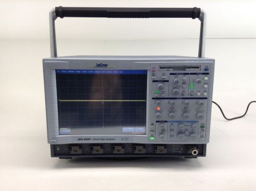 LeCroy SDA 6000 Serial Data Analyzer Dual GS/s  Quad 10 GS/s OPt. XL