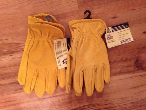 Steiner D240L Drivers Gloves  Top Grain Deerskin  Unlined  XLarge