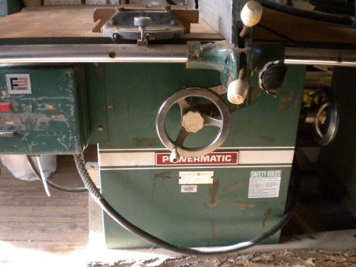 powermatic model 68, 12&#034; tablesaw