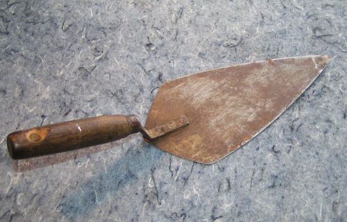 Vintage Wood metal 12&#034; Small Trowel Tool