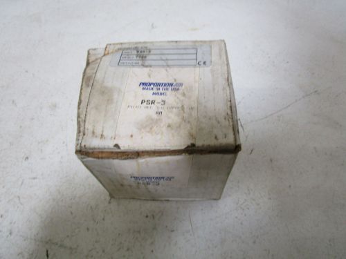 PROPARTION AIR PSR-3 PRESSURE REGULATOR *NEW IN A BOX*