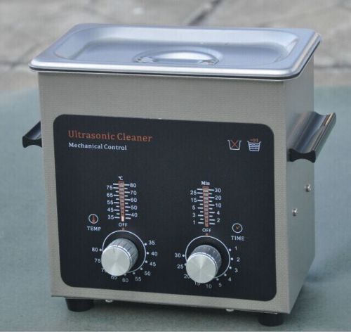 Ultrasonic cleaner Manual control LED bar display heated 0.7L size