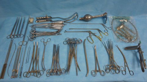 Major Gyn Instrument Set (61 pieces)