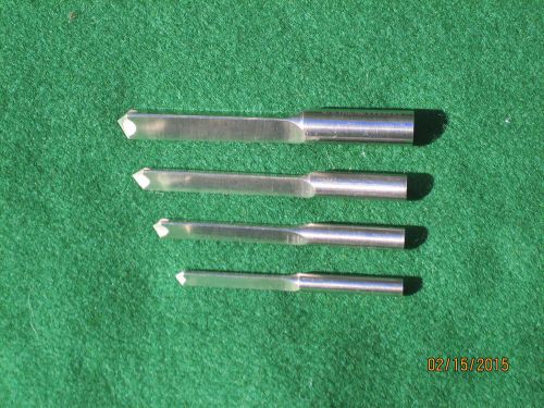 Black Drill Co. Hard Metal Penetrating Drillbit set of 4