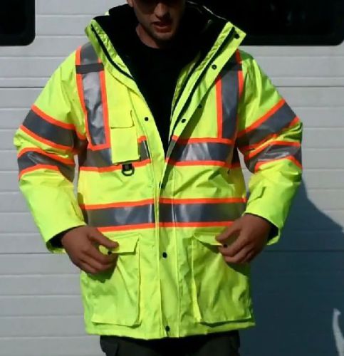 6-in-1 Hi Viz Safety Jacket