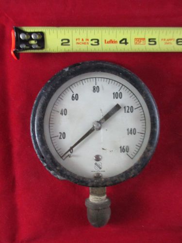 Vintage pressure guage industrial steampunk ashcroft usa for sale