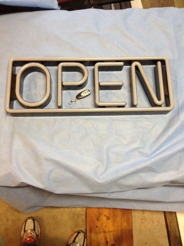 Neon Open Sign With Remote