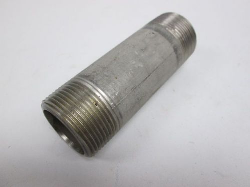 NEW MERIT MB316/L80W1D-923513 4-9/16IN NIPPLE 1-1/4IN NPT PIPE FITTING D257324