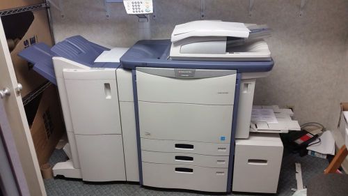 Toshiba color Copier 6530c 65 ppm With hole punch unit &amp; saddle stitch Finisher