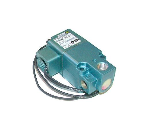 New mac solenoid valve 1/4 npt 24 vdc model 225b-112caaa for sale