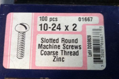 10-24X2 Machine Screws 100c