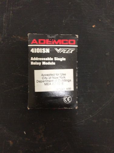 Ademco Honeywell 4101SN addressable single relay module NIB