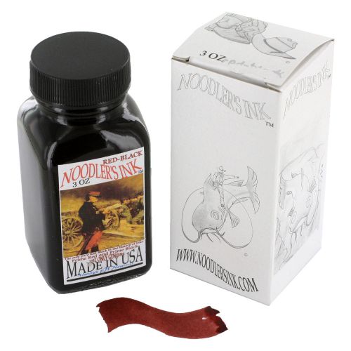 Noodler&#039;s Ink Fountain Pen Bottled Ink, 3oz - Red-Black