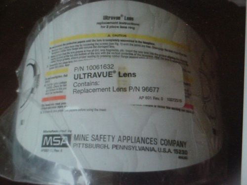 MSA ULTRAVUE Lens P/N 10061632 Replacement Lens P/N 96677 Lot of 29 Masks