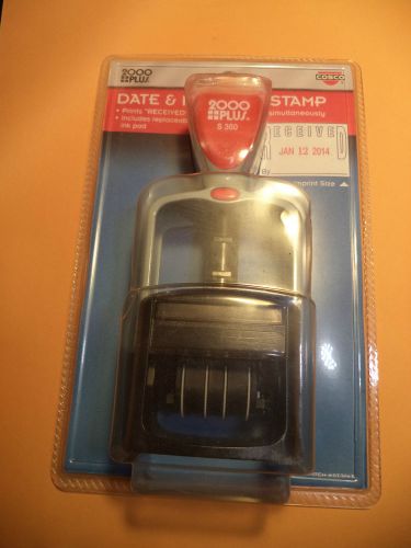 Cosco 2000 Plus Date &amp; Paid Message Stamp S360 - Brand New SEALED