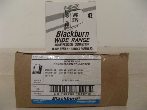 Lot of 25 Blackburn WR279 H-tap crimp connectors