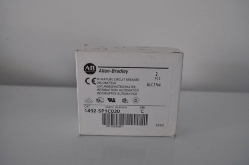 NEW ALLEN BRADLEY 1492SP1C030 CIRCUIT BREAKER NEW IN FACTORY BOX