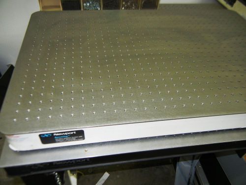 Newport bench top optical table breadboard 24&#034;x36&#034;x3&#034; thick with 1/4-20 holes for sale