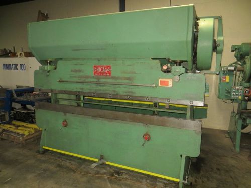 Used Chicago Mechanical Press Brake, Model 810L